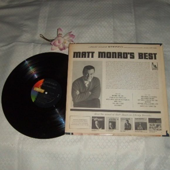 Album Matt Monro's Best Visual Sound Stereo LRP-3459 Vintage Vinyl Record - Picture 2 of 2